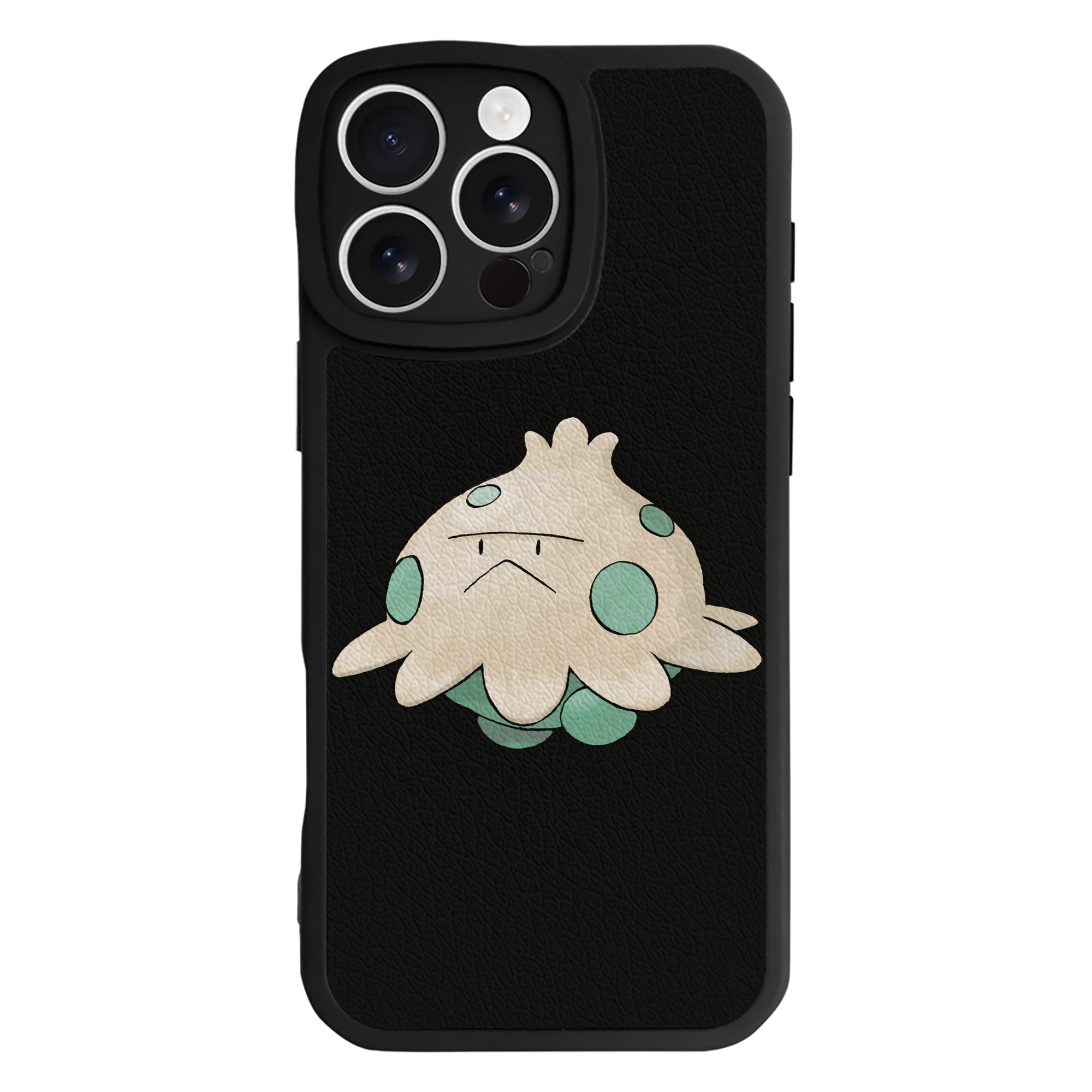 （画像用） ポケットモンスター Pokémon 【iPhone 16シリーズ対応】シリコンスマホケース（レザー調） 材質：シリコン